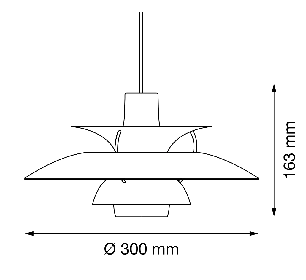 Louis Poulsen PH 5 Mini Pendant Lamp