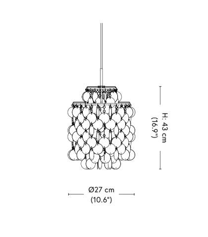 Verpan Fun 2DM Suspension Lamp